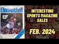 Interesting sports magazine sales  february 2024