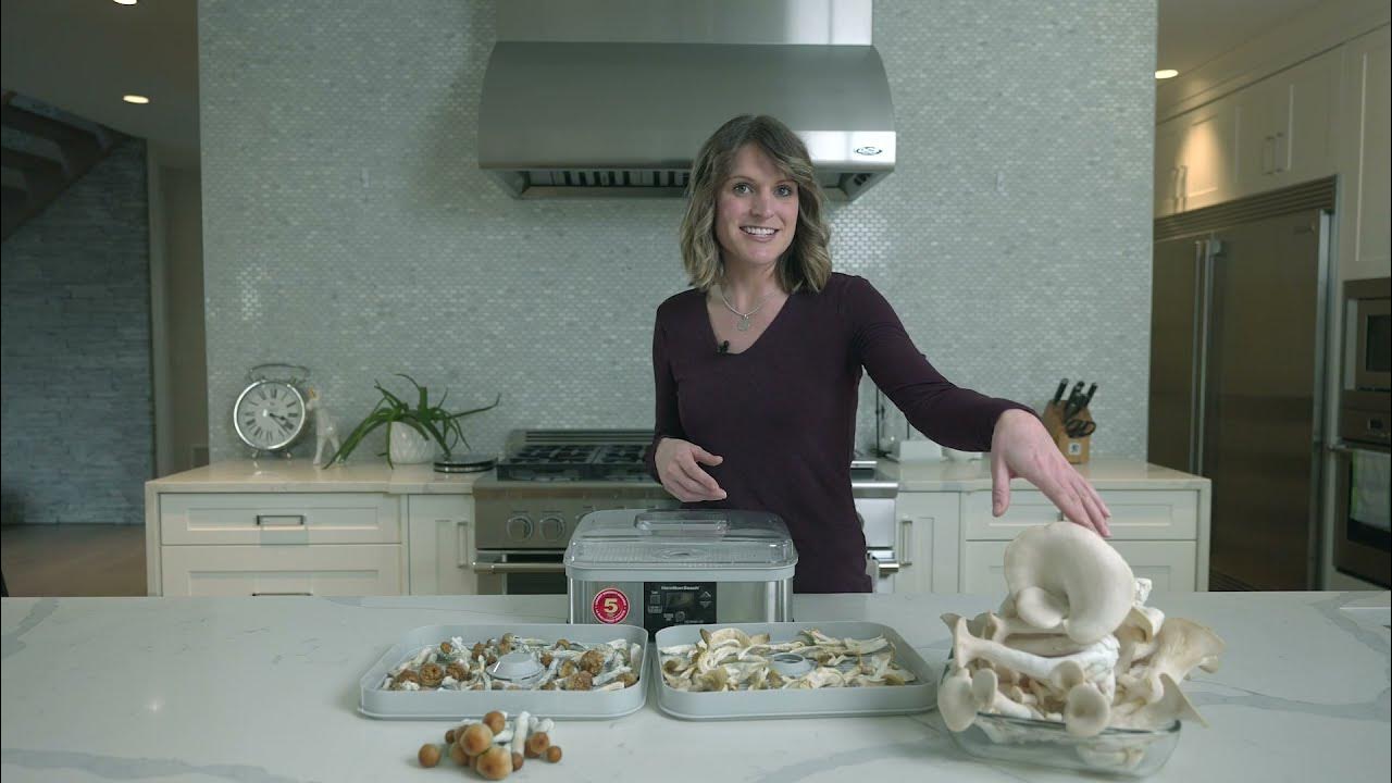 Growing at Home with Max Yield Bins Drying Your Mushrooms YouTube