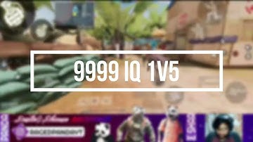 1V5 with MX9 LEGENDARY in CALL OF DUTY MOBILE RANKED MATCH