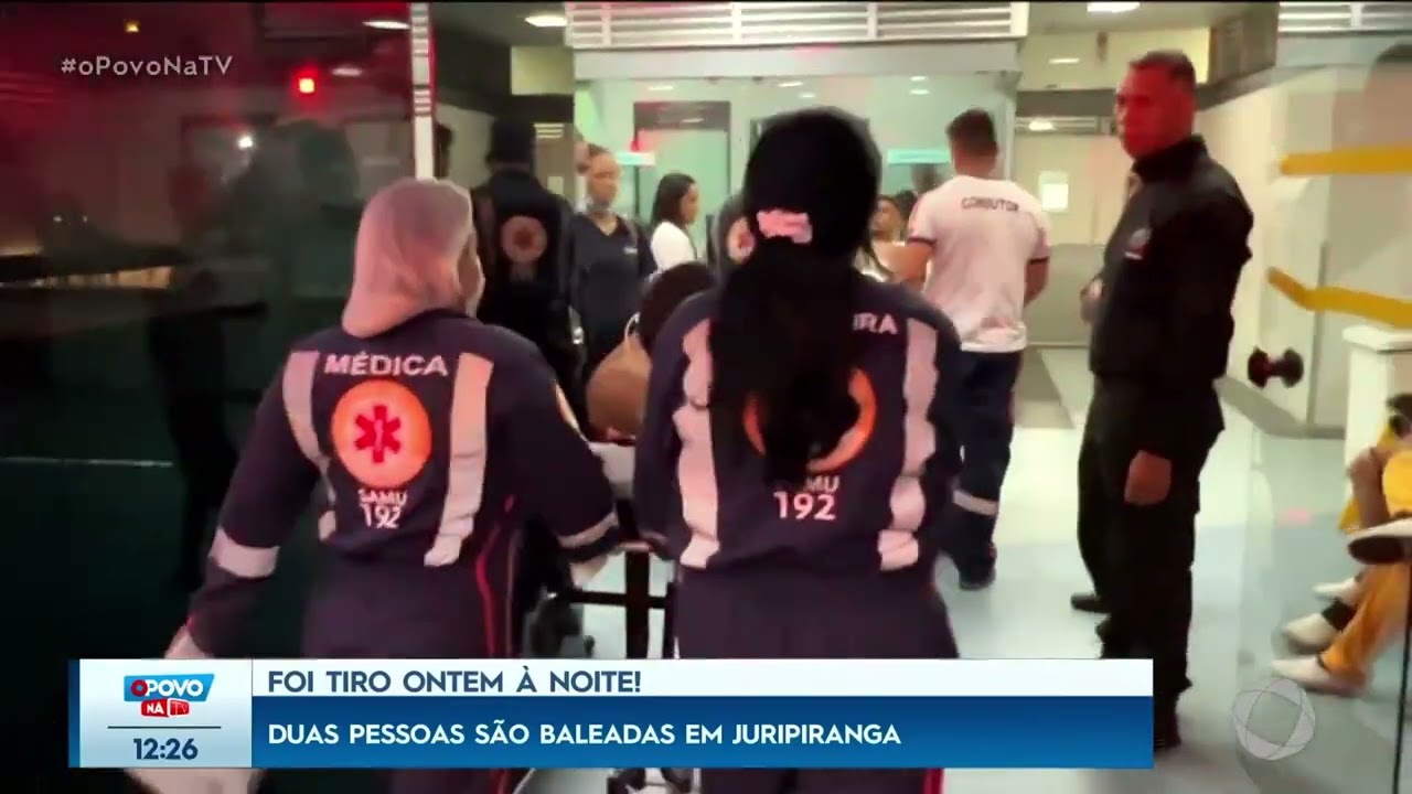 Duas pessoas são balead em Juripiranga - O Povo na TV