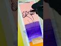 Bookmark Painting 🌈|| Water Brush Pen Painting 🖌️#painting #art #shorts #ytshorts