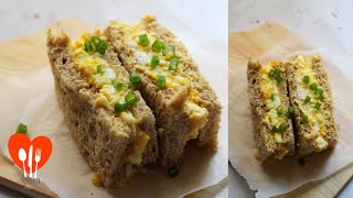 سندويتش بيض لذيذ  فطور صحي وسريع | Healthy Egg Salad Sandwich