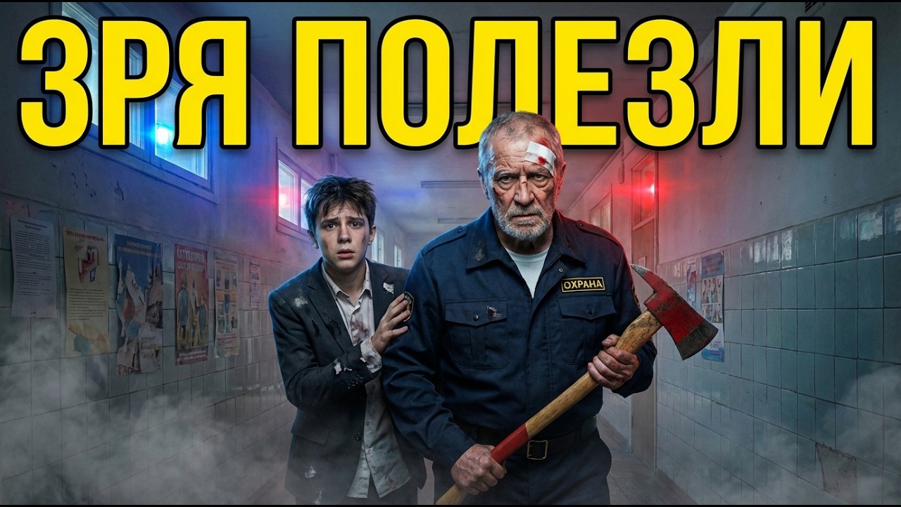 Бандиты захватили ШКОЛУ, но Хромой старик ЗАПЕР ИХ С СОБОЙ...