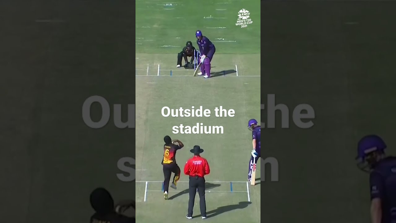 Ball goes outside the stadium 🔥🔥🔥