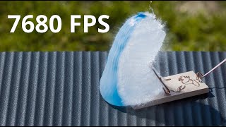 Slow Motion Test Comparison - From 24 FPS to 7680 FPS