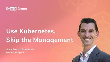 Kubernetes Management Made Easy: Syself and Hetzner Infrastructure Walkthrough