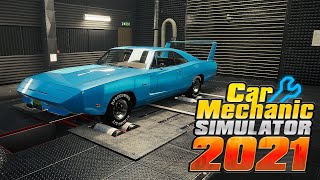Plymouth Superbird rebuild Part 2 - Car Mechanic Simulator 2021