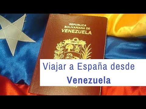 ¿Qué se necesita para viajar a España desde Venezuela?