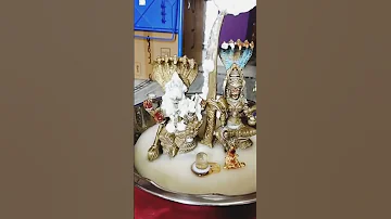 Lakshmi Narashima Swamy 🙏#ytshorts #abhishekam #narashima #vishnu #god