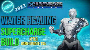 DCUO Water Healing Supercharge Build With Eye of Gemini Artifact After Game Update 135