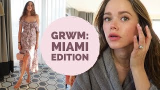 Get Ready With Me: Makeup, Hair And Outfit | Spring In Miami