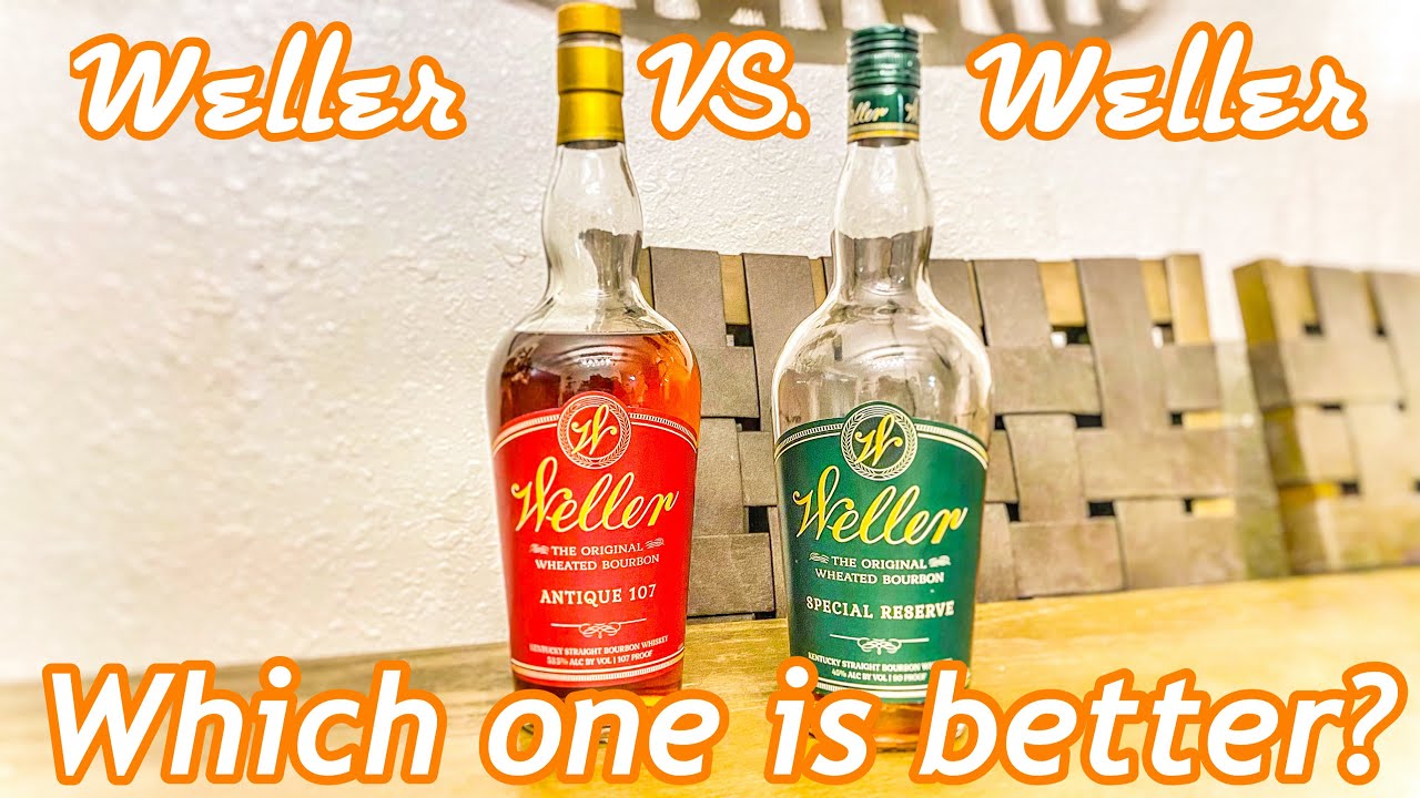 Wellers Bourbon Blind Tasting - Wellers Antique 107 Vs. Wellers Special Reserve!