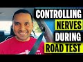 How to overcome ROAD TEST ANXIETY