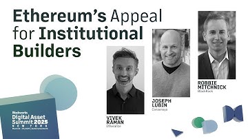 Ethereum’s Appeal for Institutional Builders | DAS 2025 | Day 3 | Main Stage