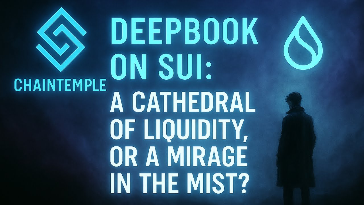 DeepBook on Sui: A Cathedral of Liquidity, or a Mirage in the Mist?