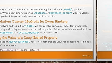 Resolving Deep Nested v-model Bindings in Vue.js at Runtime