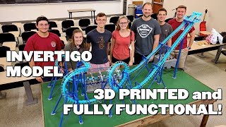 3D Printed Fully Functional Roller Coaster at Purdue!