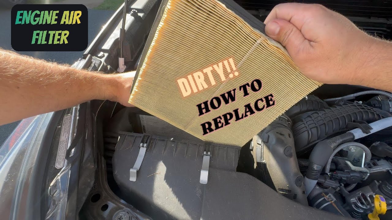 CHANGING AN ENGINE AIR FILTER ON A 2025 SUBARU OUTBACK. OR MOST NEWER SUBARUS
