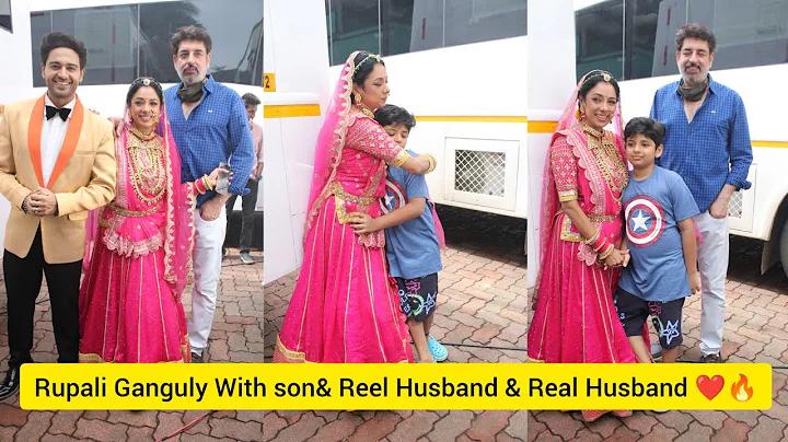 When Rupali Ganguly Meet Real Husband & Reel Husba...