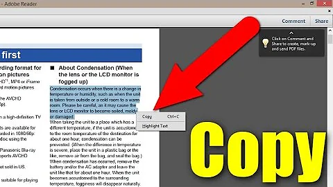 How to Copy Text from a PDF file