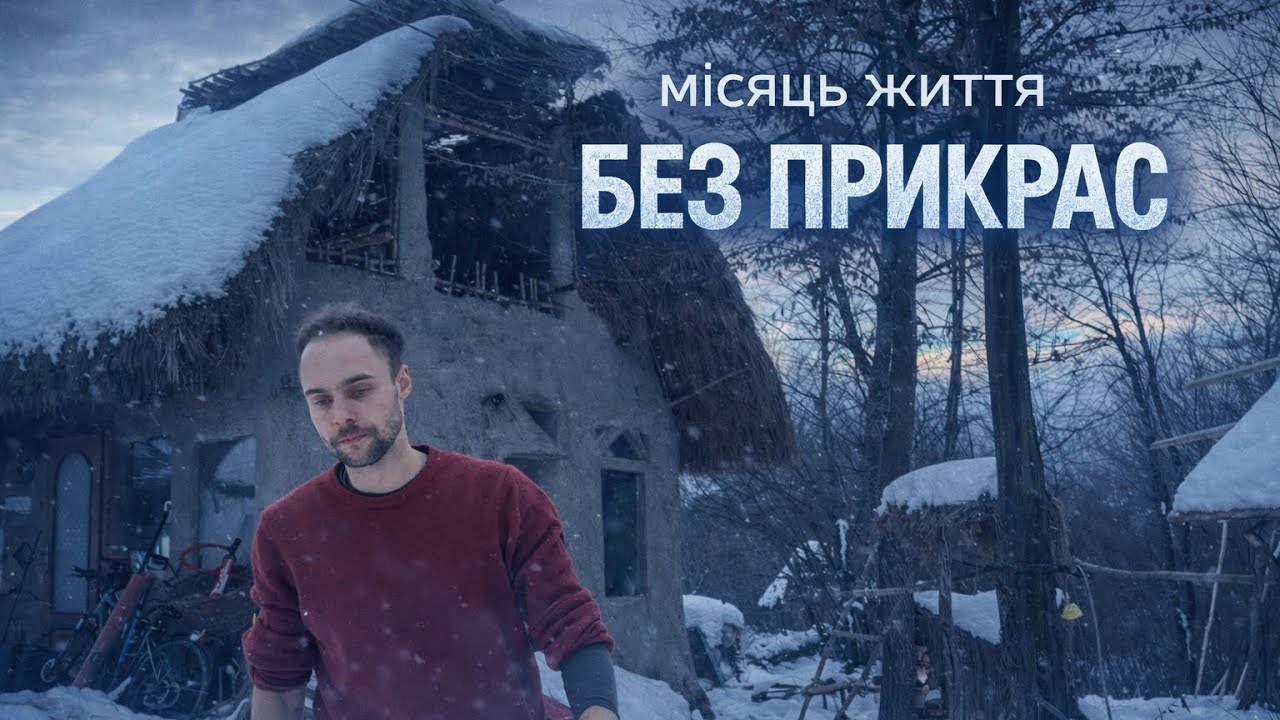 Місяць життя в глиняній хатинці серед гір взимку 