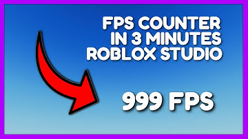 How to add a FPS COUNTER to your Roblox game!