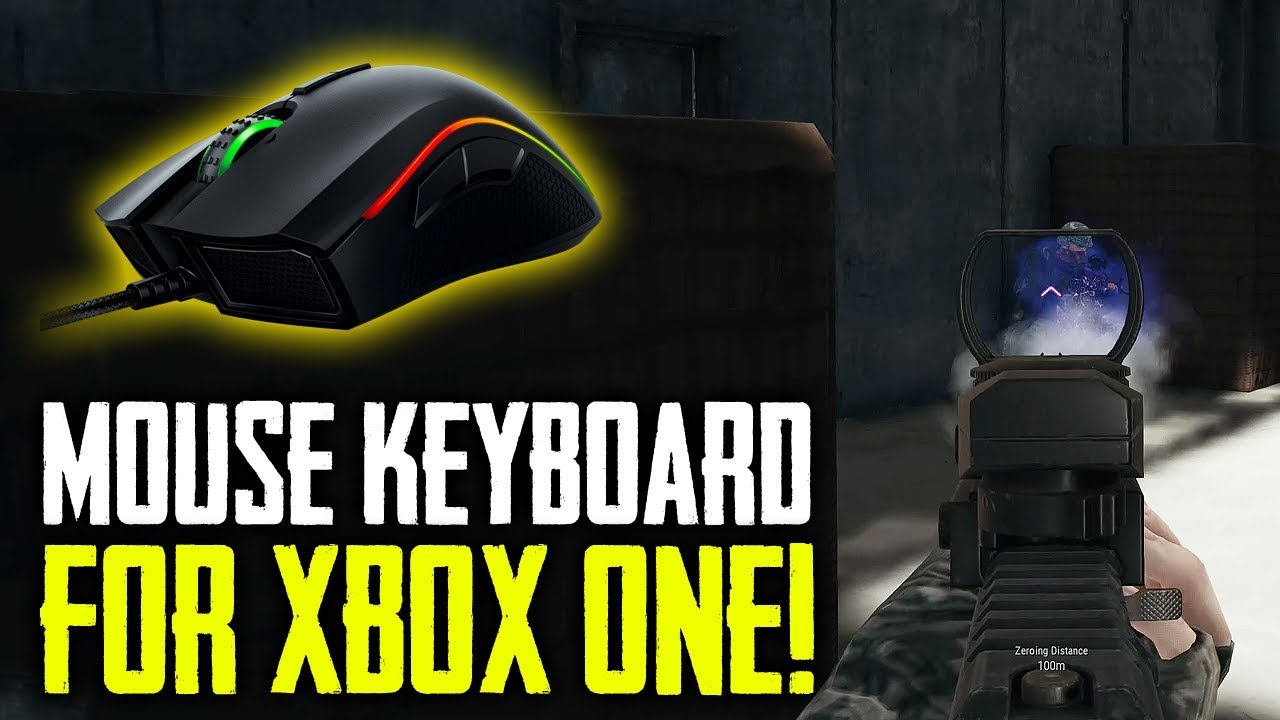 Microsoft Official Keyboard Mouse Support For Xbox One Youtube - microsoft official keyboard mouse support for xbox one