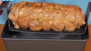 Perfect Meatloaf Pan - Gizmo Dubai
The secret is in the non-stick lifting tray, which lets you simply bake, lift and slide the meatloaf onto your plate with no extra scrapping.
The aerated tray circulates heat, cooking the meatloaf to perfection.
And with 60 drain holes, this elevated tray lets the fat drip to the bottom of the pan so it won’t get reabsorbed in your meatloaf.
It even comes with a bonus recipe book for multiple meatloaf masterpieces!
Nonstick tray lets you bake, lift, and serve
Aerated tray elevates meatloaf to circulate heat
Drains fat to keep meatloaf fresh not soggy
Dishwasher safe
Pan 10”L x 5.75”W x 3”H, Tray 12”L x 4.5”W x 2.5”H Perfect Meatloaf Pan - Gizmo Dubai