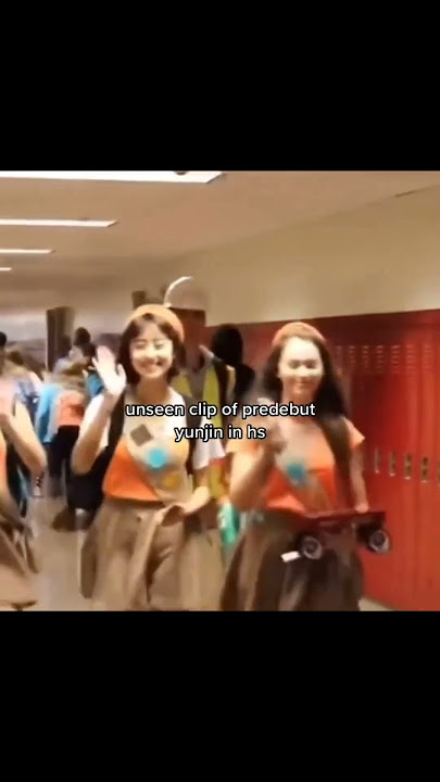 YUNJIN unseen high school era ☺️ #lesserafim #yunjin #predebut
