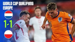 Netherlands vs Poland | 1-1 | Highlights | World Cup Qualifying 2025-26 | Netherlands Poland