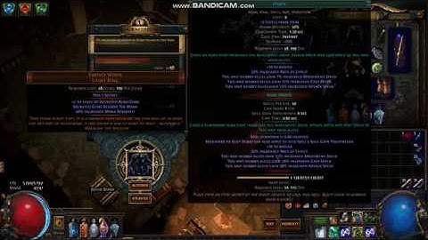 [3.4] Delve Uber Atziri kill with Totem GC easy