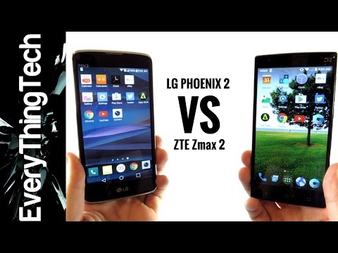 LG Phoenix 2 VS ZTE Zmax 2