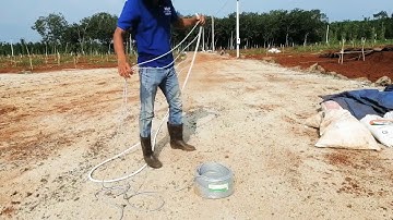 Kỹ thuật luồn dây điện vào ống ruột gà nhanh nhất.