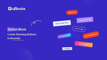 aBlocks Button Block Tutorial – Easily Create Interactive Buttons in Gutenberg.