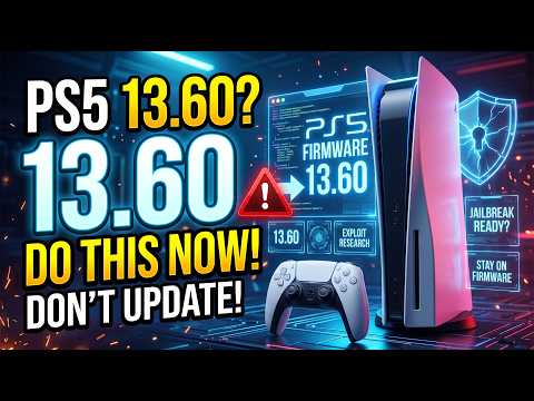 PS5 13.60 Jailbreak: If You Want a Future Jailbreak, Do This Now!