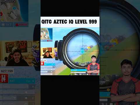 QIOOTG AZTEC IQ LEVEL 999💀 @TotalGaming093 #shorts #freefire