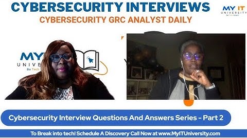 Cybersecurity GRC Interview Questions And Answers Series - Part 2