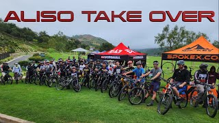 ALISO TAKE OVER 2023 / Aliso Woods Group Ride (5 Oaks, Rock It, Lynx &amp; Car Wreck) may 21, 2023