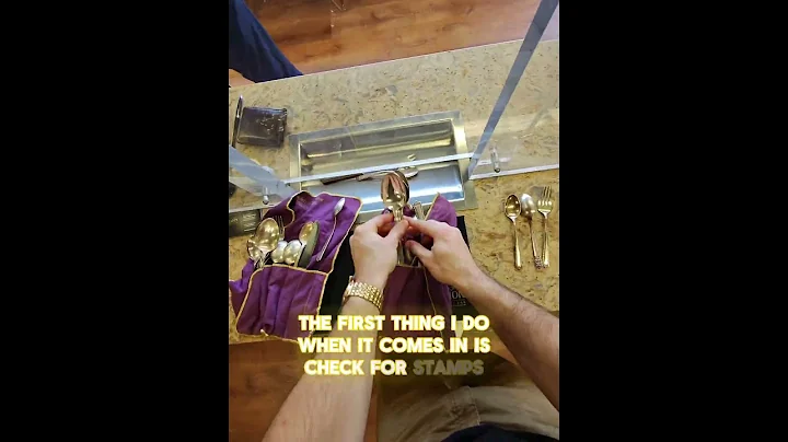 How $18,544 in sterling silver is processed