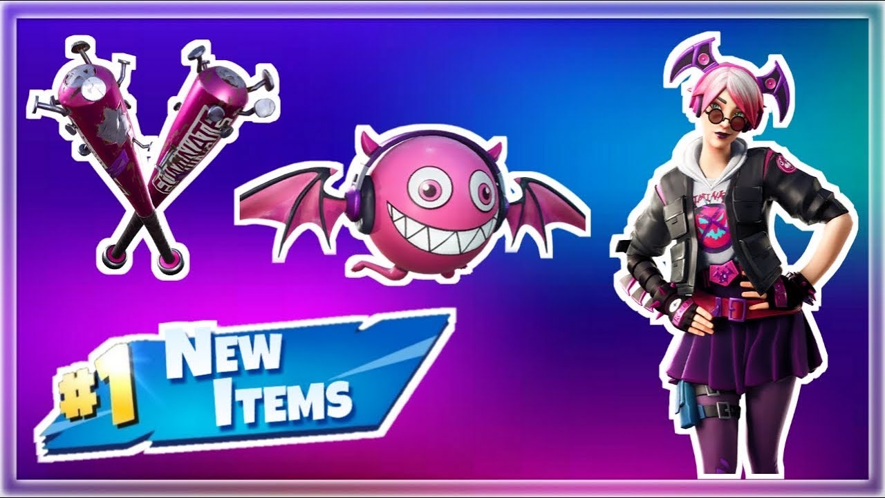 Fortnite NEW Callisto / Asmodeus Skin, Foul Play Pickaxe, Batso Glider