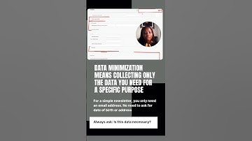 #dataminimization #dataprotection #cybersecurity