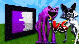 How To Make A Portal To The CATNAP vs ZOONOMALY MONSTER CAT Dimension in Minecraft PE