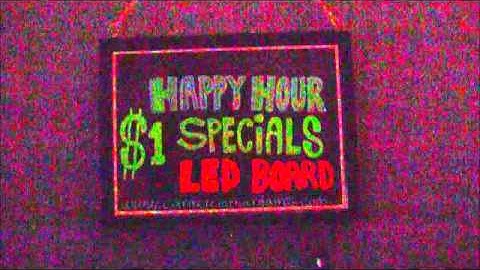 CBI Flashing LED Writing Light Board Video