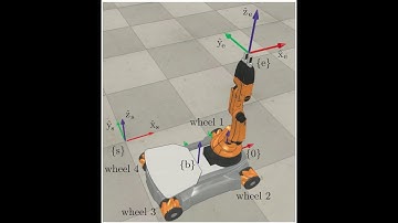 VRep Simulation of youBot Performing Pick-and-Place Task