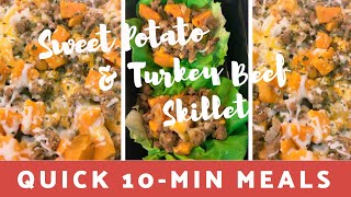 Sweet potato & turkey skillet ...