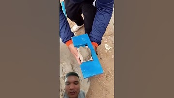 Dụng cụ ghém mốc trát tường #construction