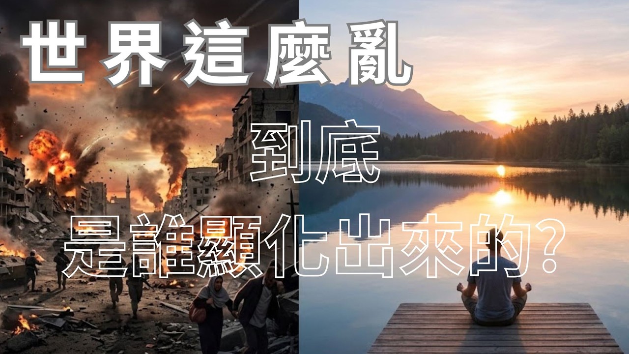 戰爭與和平 你選誰? 人人都想幸福 為什麽偏偏顯化出一個不想要的世界?!?