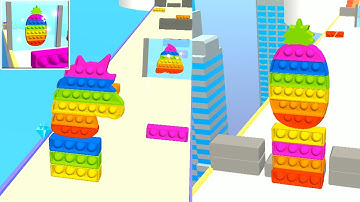 Fidget Rush (IOS, Android) NEW UPDATE Gameplay Walkthrough All Levels (Level 16-18)