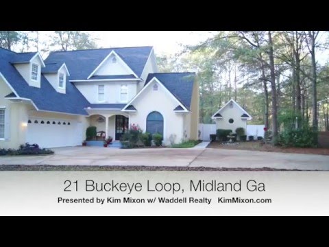 21 Buckeye Loop, Midland, GA home video tour