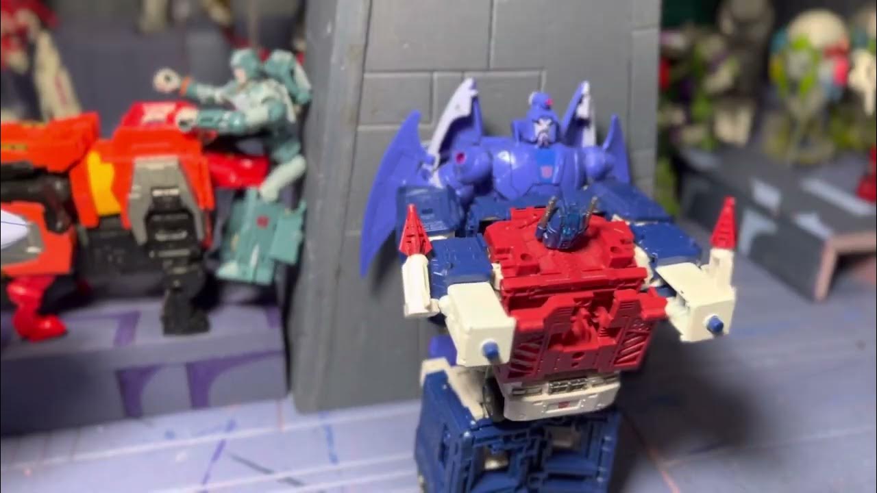 Transformers G1 Season 3 Diorama featuring War For Cybertron and Studio